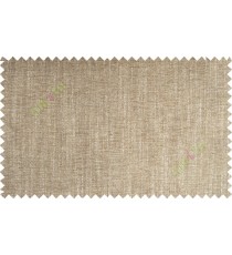 Brown Beige Soft Cotton Finish Texture Poly Sofa Upholstery Fabric