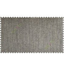 Grey Beige Brown Solid Jute Finish Poly Sofa Upholstery Fabric