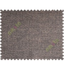 Brown Broken Horizontal Self Stripes Poly Sofa Upholstery Fabric