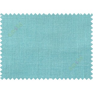 Aqua blue colour solid plain cotton main curtain designs