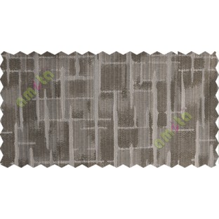 Grey brown candi texture polycotton main curtain designs