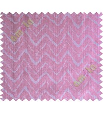 Pink grey wavy curv polycotton main curtain designs