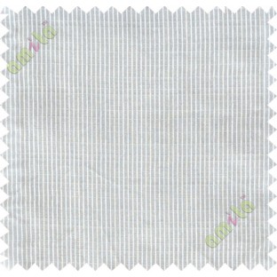 Pure white vertical thread lines poly sheer curtain designs