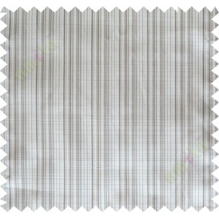 Grey khaki solid check poly main curtain designs