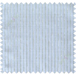 Blue green white vertical thread lines poly sheer curtain designs