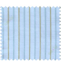 Green blue white vertical thread lines poly sheer curtain designs