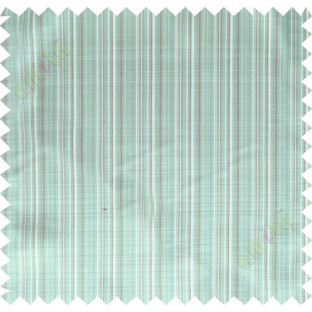 Green blue white solid check poly main curtain designs