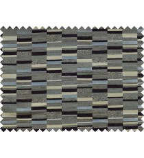 Yellow brown grey broken stripes poly upholestry fabric