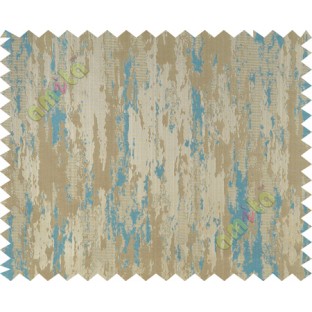 Aqua blue beige texture contemporry polycotton main curtain designs