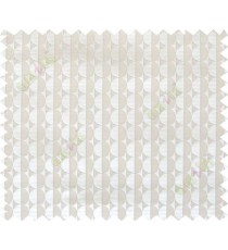 Beige grey geometric half circle vertical lines poly main curtain designs