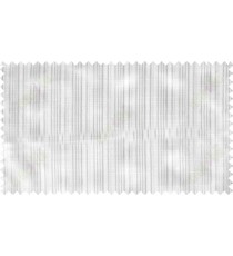 White grey beige vertical pin stripes poly sheer curtain designs