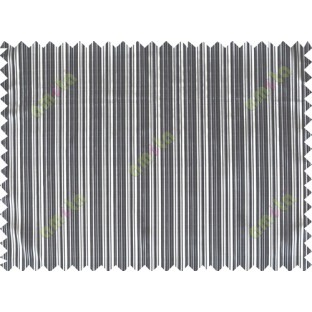 Black white beige color stripes poly main curtain designs