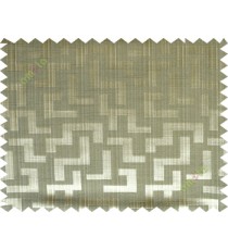 Green grey color elegant contemporary design poly main curtain designs