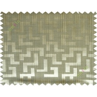 Green grey color elegant contemporary design poly main curtain designs
