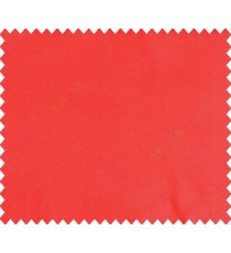 Red solid canvas look polyester main curtain