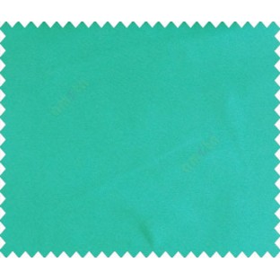 Turquoise green blue solid canvas look polyester main curtain