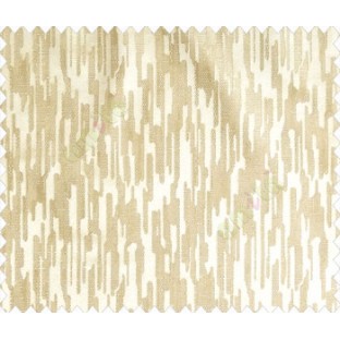 Abstract rain drops contemporary puzzle design texture coffee cappuccino brown main curtain