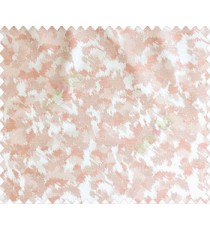 Abstract cloud oil painting contemporary texture pink beige main curtain