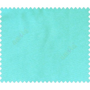 Plain texture cotton look sky sea blue solid main curtain