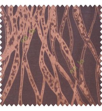 Brown black color abstract vertical bold flowing network lines texture river design texture gradients polyester main curtain