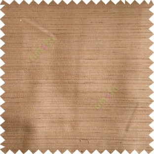 Copper brown color horizontal thin stripes texture finished background polyester base fabric main curtain