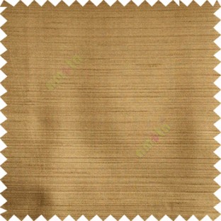 Golden copper brown color horizontal thin stripes texture finished background polyester base fabric main curtain