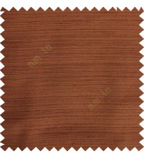 Cinnamon brown color horizontal thin stripes texture finished background polyester base fabric main curtain