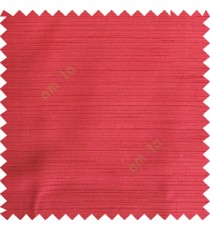 Red color horizontal thin stripes texture finished background polyester base fabric main curtain