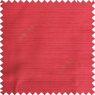Red color horizontal thin stripes texture finished background polyester base fabric main curtain