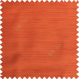 Orange color horizontal thin stripes texture finished background polyester base fabric main curtain