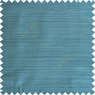 Teal blue color horizontal thin stripes texture finished background polyester base fabric main curtain