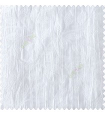 Pure white color beautiful floral self-leaf design engraved small leaves on vertical texture lines patterns fabric polyester main curtain