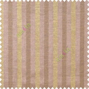 Dark brown beige color bold vertical stripes texture surface horizontal rough lines polyester main curtain