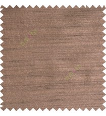 Dark chocolate brown color solid texture horizontal stripes designless surface texture gradients base polyester main curtain