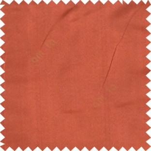 Orange color complete plain designless with polyester thick fabric shiny finished main curtain