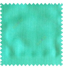 Aqua blue color solid texture finished designless polyester background horizontal lines cotton look main curtain