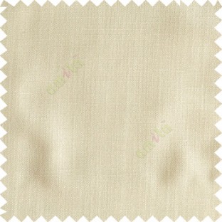Cream color solid texture finished designless polyester background horizontal lines cotton look main curtain