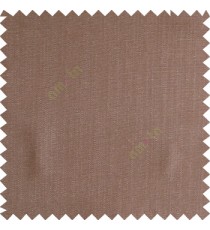Dark brown color solid texture finished designless polyester background horizontal lines cotton look main curtain