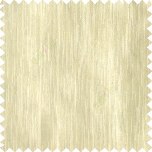 Beige color complete plain vertical texture lines patternless polyester transparent background cotton finished sheer curtain
