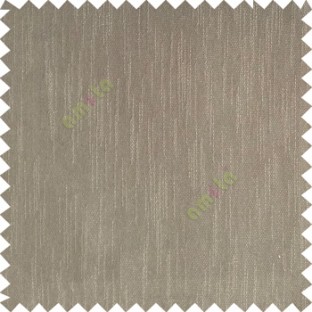 Wood brown color complete plain vertical texture lines patternless polyester transparent background cotton finished sheer curtain