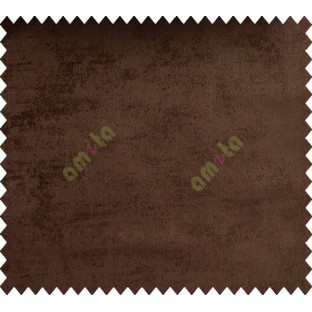 Coffee brown solid texture main polyester curtain designs