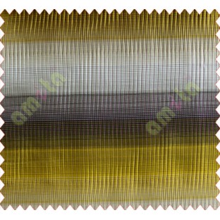 Horizontal stripes gradient purple yellow lime black grey crush technical polyester main curtain designs