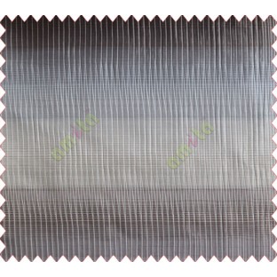 Horizontal stripes gradient brown grey coffee crush technical polyester main curtain designs