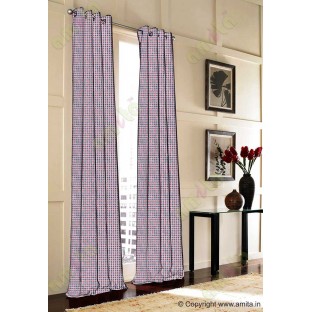 Polka dots maroon pink brown grey crush technical polyester main curtain designs