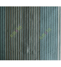 Blue Beige Black Pipe Stripes Main Poly Curtain-Designs