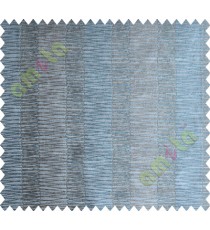 Blue Brown Grey Vertical Spiral Stripes Polycotton Main Curtain-Designs