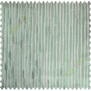 Blue Beige Vertical Natural Wooden Stripes Polycotton Main Curtain-Designs