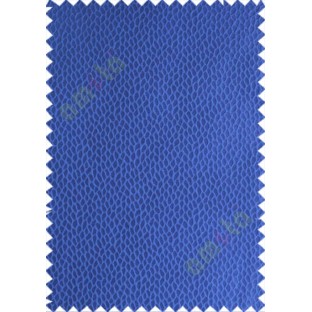 Royal Blue Dot Hole Textures Linen Main Curtain-Designs