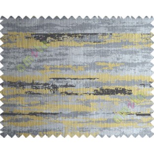Yellow Black Grey Horizontal Texture Colours Main Curtain-Designs