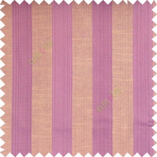Light purple beige grey color bold vertical stripes with thin lines background polyester texture base fabric horizontal embossed lines main curtain